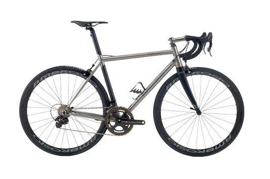 Legend by Marco Bertoletti - 'Queen' Bespoke Built Titanium Bicycle Frame and Carbon Fork