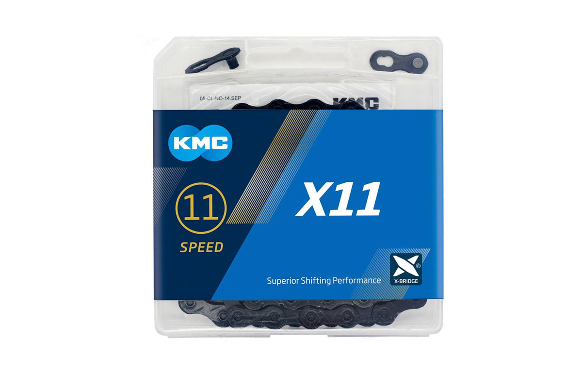 KMC X11 116L 11 Speed Chain including Teflon Wax Treatment