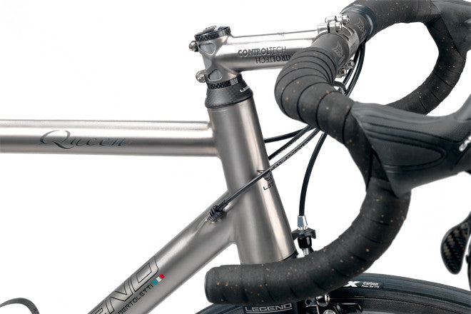 Legend by Marco Bertoletti - 'Queen' Bespoke Built Titanium Bicycle Frame and Carbon Fork