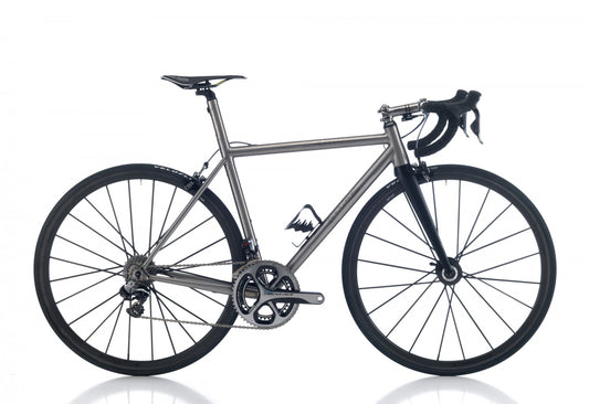 Legend by Marco Bertoletti - 'Queen FTi' Bespoke Built Titanium Bicycle Frame and Carbon Fork