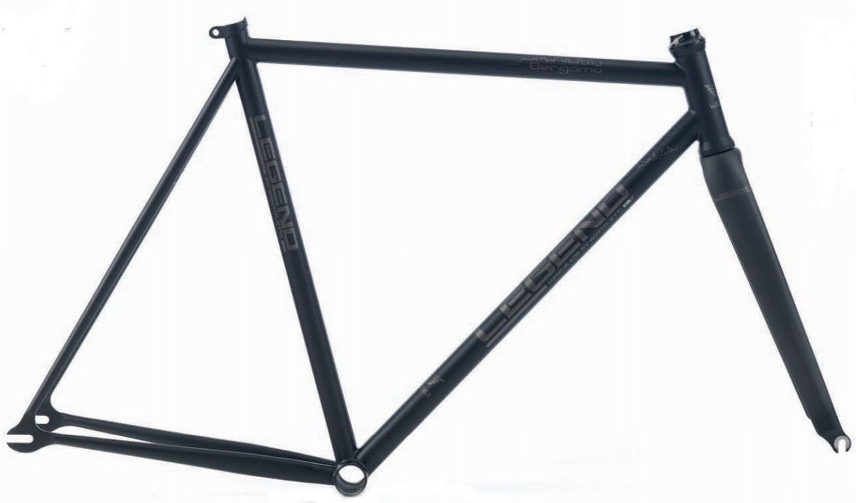 Legend by Marco Bertoletti - Bergamo Bespoke Built Steel Bicycle Frame and Carbon Fork