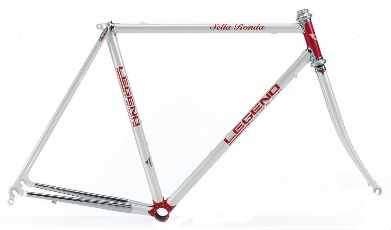 Legend by Marco Bertoletti - Sella Ronda Bespoke Built Steel Bicycle Frame and Steek Fork