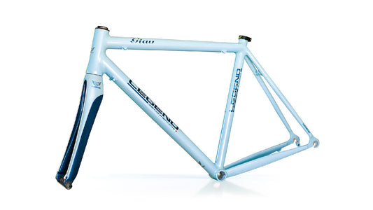 Legend by Marco Bertoletti - Giau Bespoke Built Aluminium Bicycle Frame and Carbon Fork